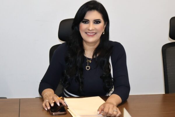 Delfina Pozos alza la mano por la alcaldía de Puebla en 2027: "No verán bardas mías antes de tiempo". FOTO: X @DelfinaPozosV.