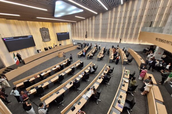 Congreso de Puebla avala reforma federal para anular elecciones por injerencia extranjera. FOTO: Congreso de Puebla.