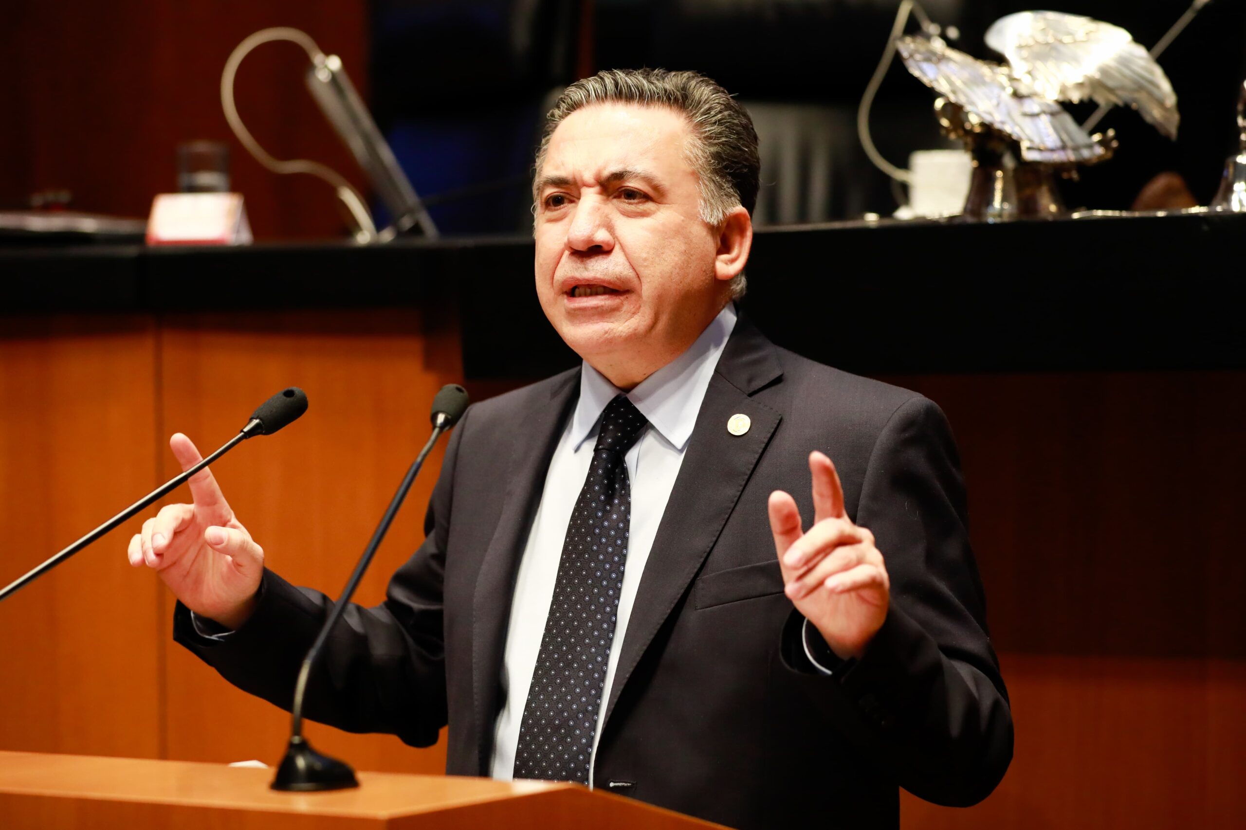 Enrique Inzunza Cázarez. Foto: Senadores Morena