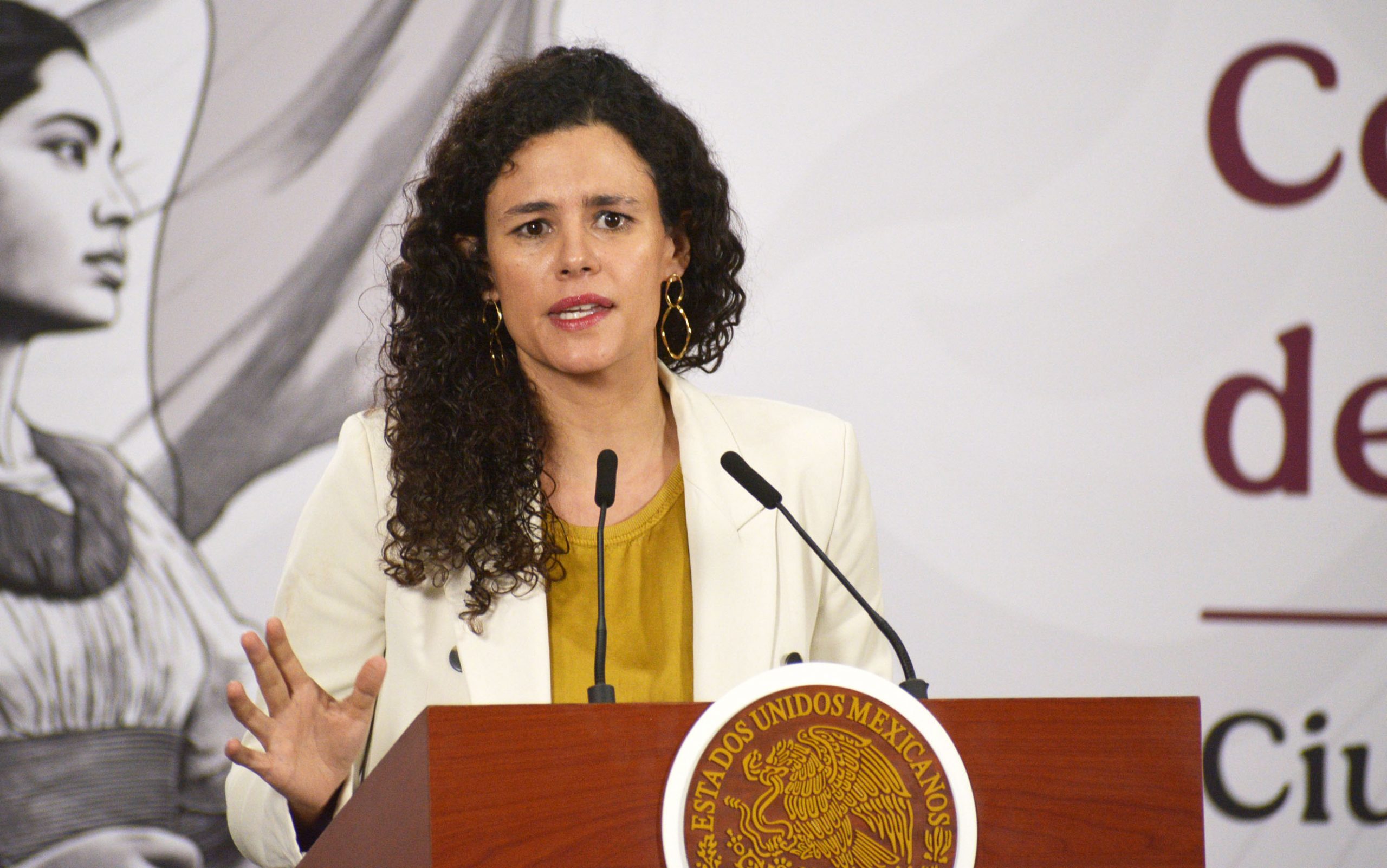 Estados Unidos no acreditó urgencia para detener a Rocha Moya, según Luisa María Alcalde. FOTO: vía Uno más Uno.