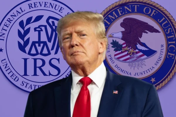 El acuerdo entre Trump y el IRS impediría futuras acciones legales y auditorías fiscales contra el presidente estadounidense, su familia y empresas vinculadas. IMAGEN: The Community Voice.