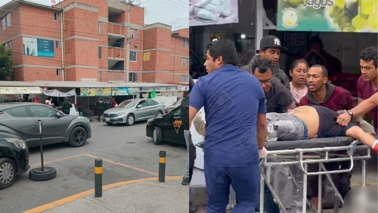 Ataque armado frente al Hospital General del Sur cobró la vida de líder comerciante de la Organización 3 de Abril. IMAGEN: vía El Mañana.