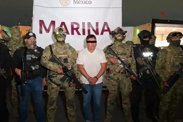 El Jardinero’ queda en prisión preventiva en el Altiplano tras ser detenido en Nayarit. FOTO: Gabinete de Seguridad.
