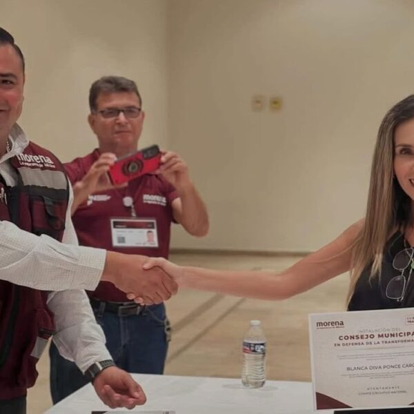 La jueza Blanca Ponce presentó su renuncia luego de ser exhibida por asumir como dirigente seccional de Morena en Cd. Obregón mientras aún ejercía funciones dentro del Poder Judicial. FOTO: Redes sociales.