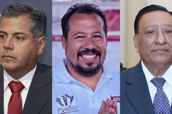 Gómez Tepoz, Rufo Juárez y Mario Montero dejaron el Ayuntamiento de Puebla; "ficharon" para Armenta. IMAGEN: Ambas Manos.