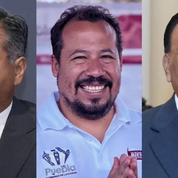 Gómez Tepoz, Rufo Juárez y Mario Montero dejaron el Ayuntamiento de Puebla; "ficharon" para Armenta. IMAGEN: Ambas Manos.