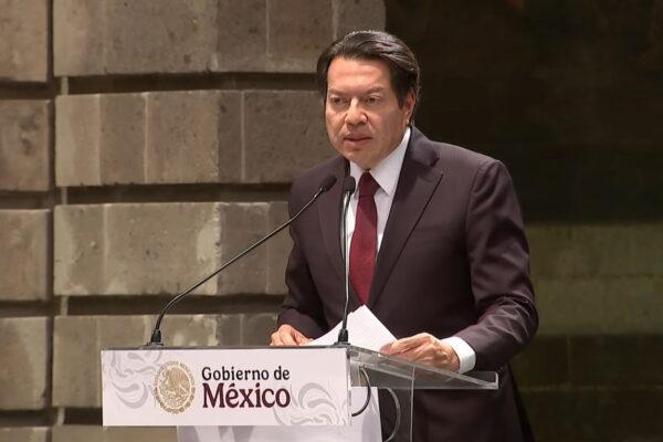 Mario Delgado, titular de la SEP, anunció un incremento salarial del 9% para maestros en México. IMAGEN: Captura de pantalla.