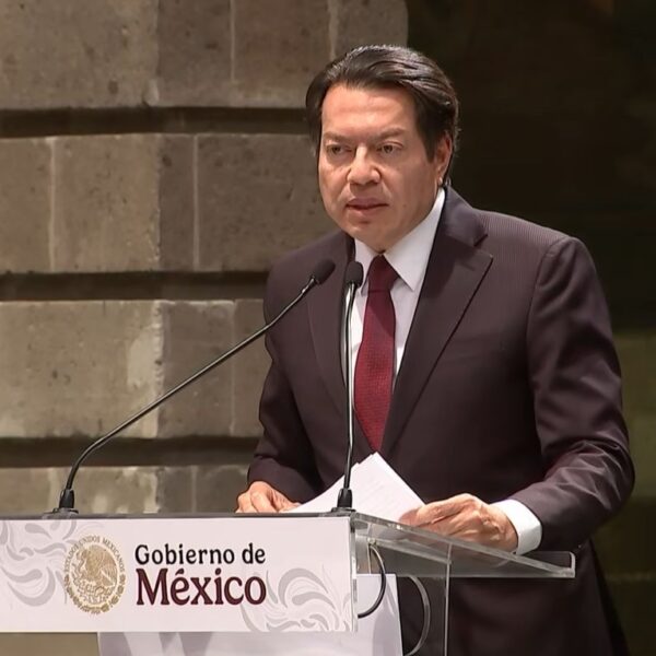 Mario Delgado, titular de la SEP, anunció un incremento salarial del 9% para maestros en México. IMAGEN: Captura de pantalla.