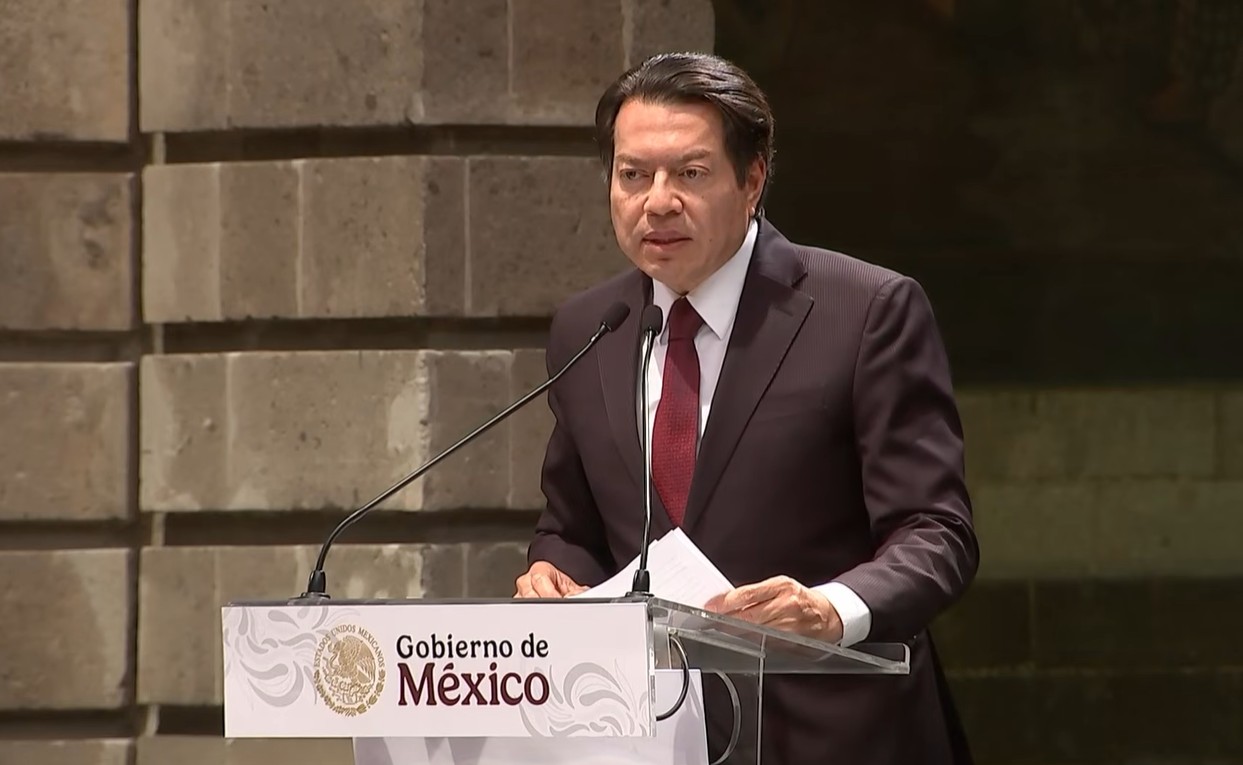 Mario Delgado, titular de la SEP, anunció un incremento salarial del 9% para maestros en México. IMAGEN: Captura de pantalla.