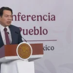 Mario Delgado afirma que la CNTE no tiene motivo para un paro nacional en medio del Mundial. FOTO: Presidencia.