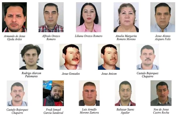 Autoridades estadounidenses intensificaron las acciones financieras contra presuntas redes ligadas al Cartel de Sinaloa. IMAGEN: Departamento del Tesoro de EUA,