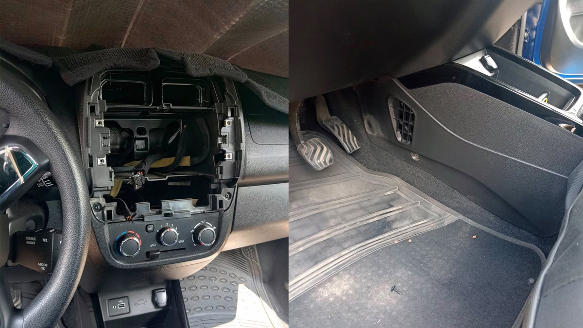 Denuncian robo de autopartes dentro de Facultad de Artes de la BUAP en zona del CCU
