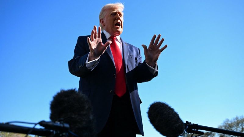 Trump anuncia acuerdo de paz. Foto: CNN en Español.