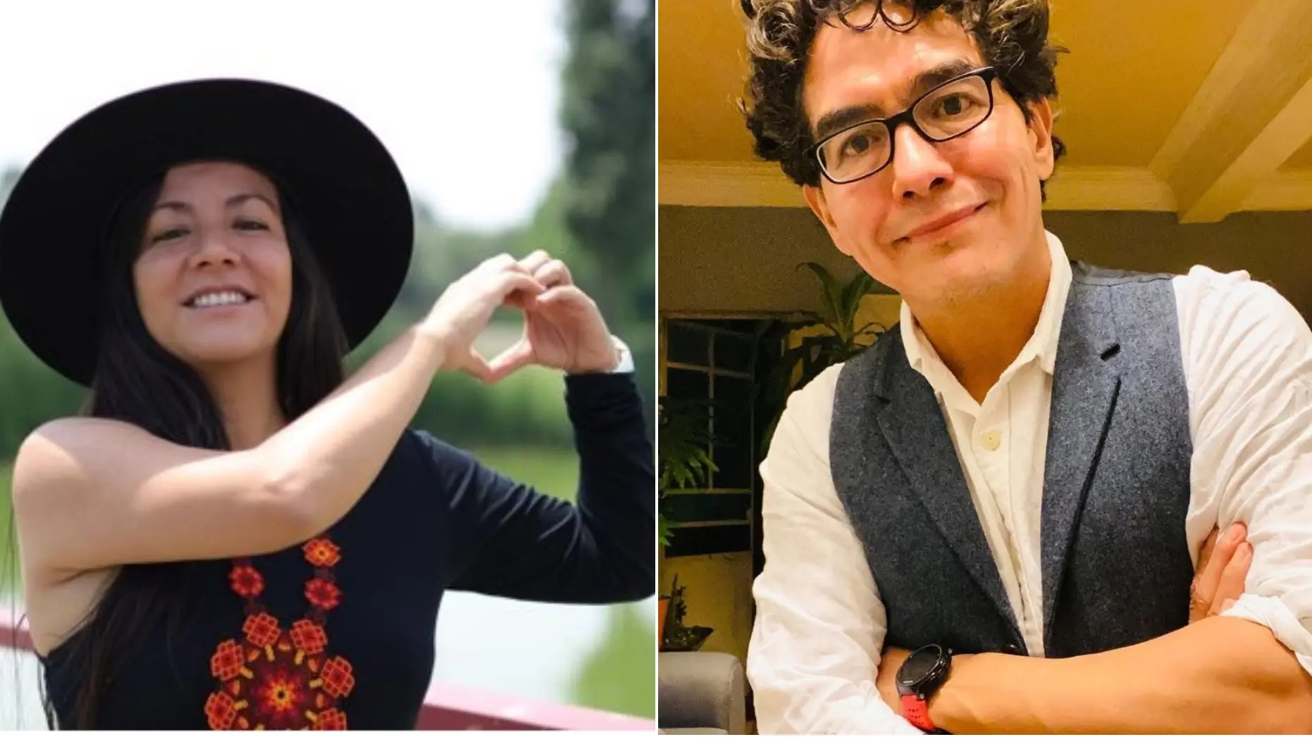Ximena Guzmán y José Muñoz