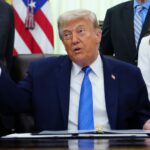 Trump advirtió que podría impulsar un mayor control federal sobre Washington D.C. si los republicanos pierden en las elecciones por la alcaldía. FOTO: AP.