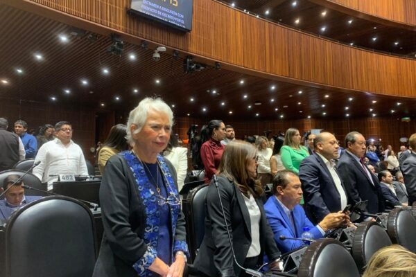Olga Sánchez Cordero confirmó que dejará la política al concluir la actual Legislatura en agosto de 2027. FOTO: X @M_OlgaSCordero.