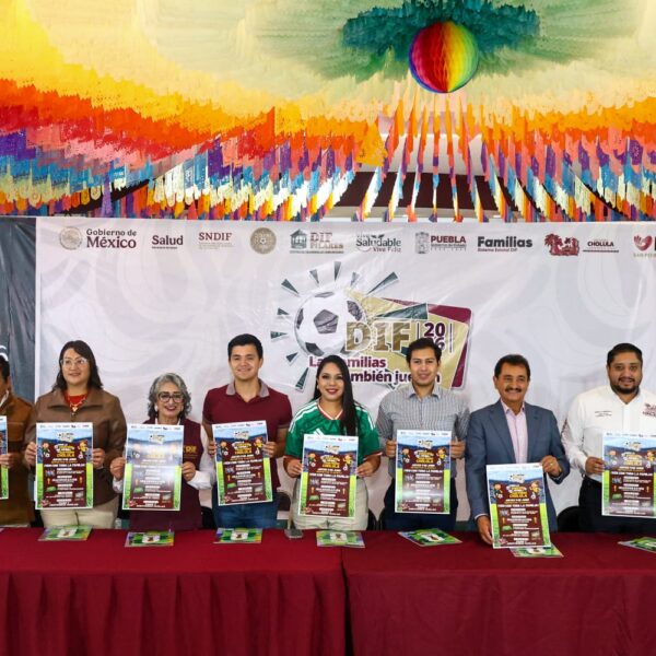 Torneo de fútbol para niños y jóvenes, picnic y pantallas gigantes; así será el Mundialito DIF 2026 en Cholula.