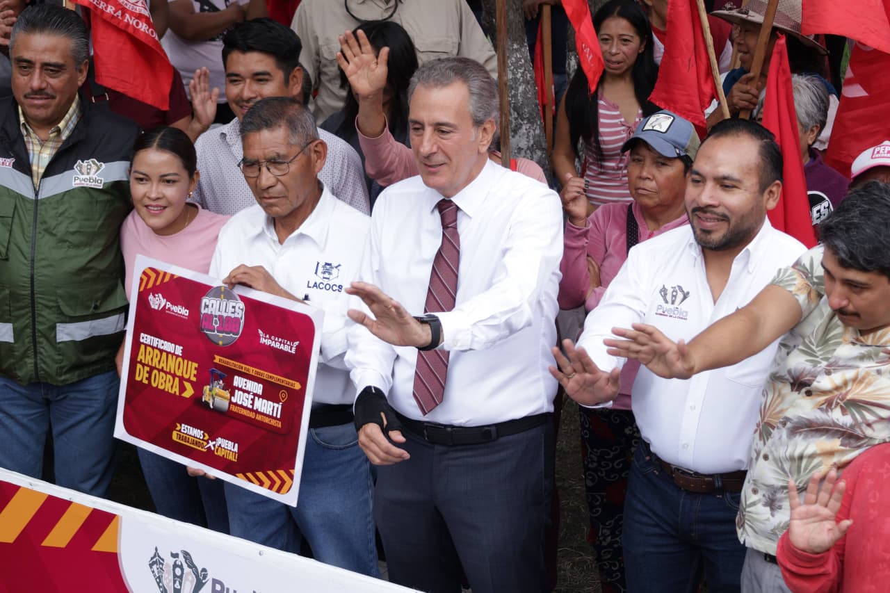 Pepe Chedraui inicia rehabilitación de la calle José Martí en la colonia Fraternidad Antorchista