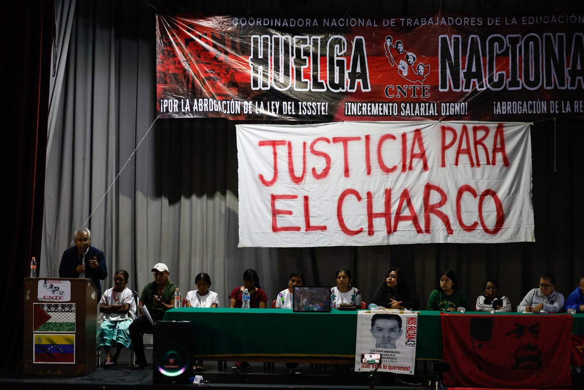 CNTE rechaza desaparición de Usicamm y anuncia reforzamiento del plantón; mantiene exigencias sobre ISSSTE y pensiones