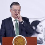 Marcelo Ebrard descartó que Estados Unidos tenga planes de abandonar el T-MEC y afirmó que, de ser así, México ya habría sido notificado. FOTO: EFE/Sáshenka Gutiérrez.