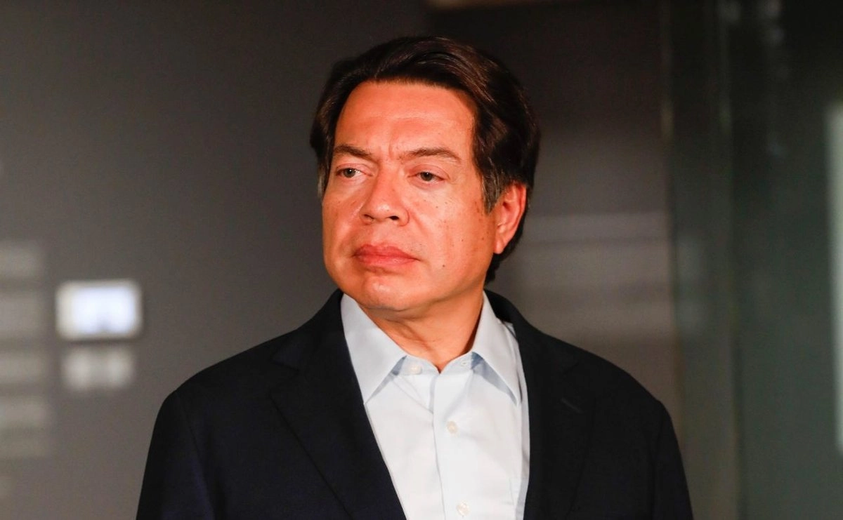 Mario Delgado informó sobre la propuesta a la CNTE una ruta para concretar la desaparición de la USICAMM este mismo año. FOTO: Jorge Ángel Pablo.