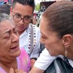 La madre de la periodista Roxana Guzmán habló con Claudia Sheinbaum y pidió reforzar la búsqueda de su hija. IMAGEN: vía Proyecto Puente.