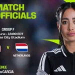 La árbitra mexicana, Katia Itzel García, debutará como juez central en el Mundial FIFA 2026. IMAGEN: FIFA.
