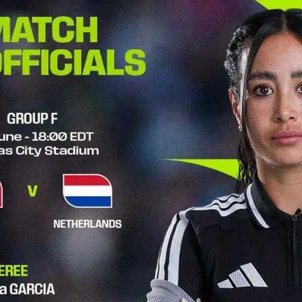 La árbitra mexicana, Katia Itzel García, debutará como juez central en el Mundial FIFA 2026. IMAGEN: FIFA.
