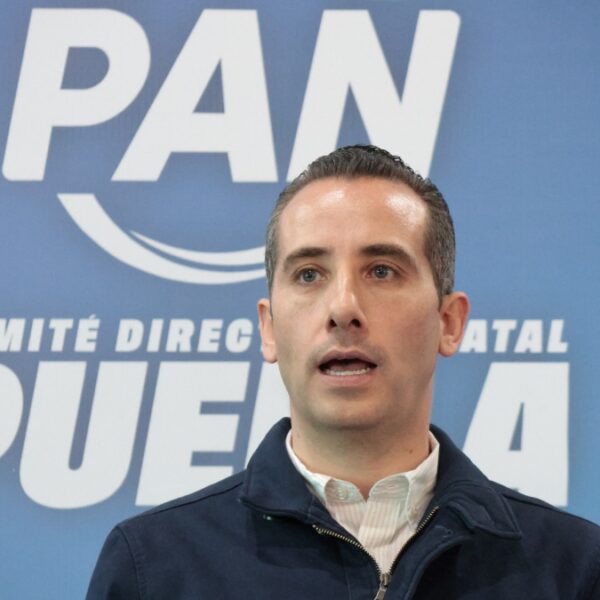 PAN descarta coalición en Puebla para 2027; Xitlalic Ceja urgió al PAN a reconsiderar las candidaturas comunes para vencer a Morena. FOTO: Es Imagen.