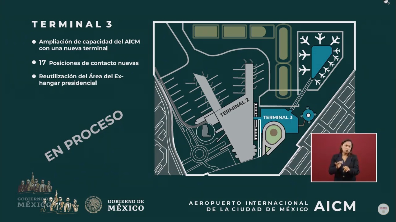 AICM proyecta nueva terminal y reconfiguración vial como parte de su tercera etapa de modernización