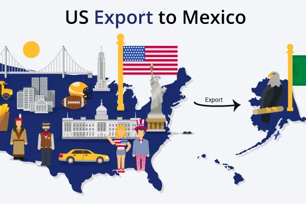 Las exportaciones de Estados Unidos a México alcanzaron un récord de 35,343 millones de dólares en abril.