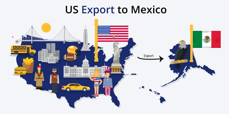 Las exportaciones de Estados Unidos a México alcanzaron un récord de 35,343 millones de dólares en abril.