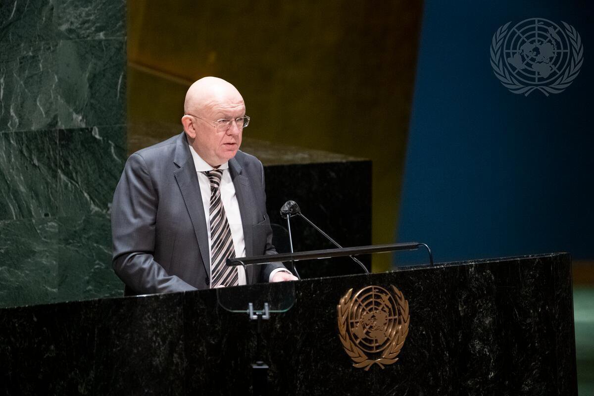 Durante una sesión del Consejo de Seguridad de la ONU, representantes rusos dejaron claro que, bajo las condiciones actuales, no contemplan un avance hacia el diálogo con Ucrania. FOTO: Evan Schneider/UN Photo.